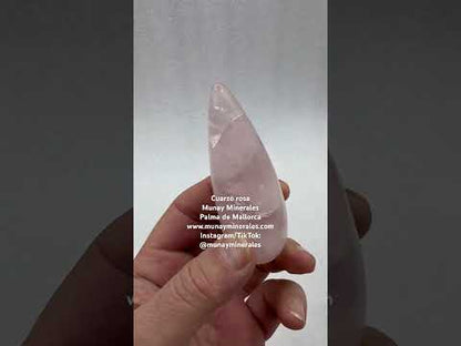 Cuarzo rosa masajeador