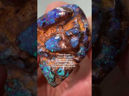 Boulder opal from Australia