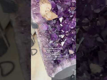 Amethyst geode, 39 kg. High quality from Uruguay.