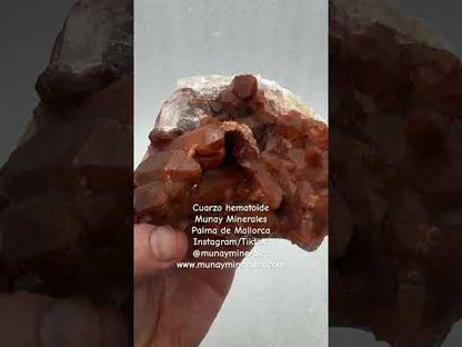 Cuarzo hematoide Munay Minerales