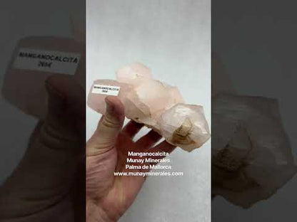 Manganocalcita grupo Munay Minerales Mallorca
