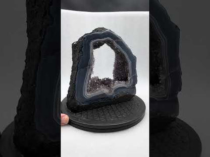 Geoda capilla rodaja de amatista 5,5 kg.