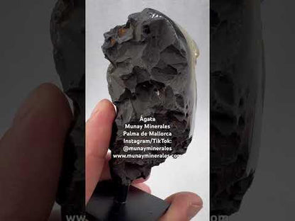 Ágata base metálica - Munay Minerales Palma de Mallorca Spain 