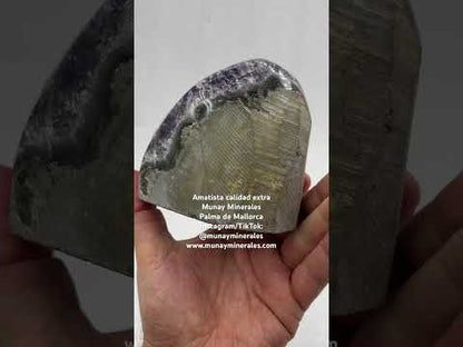 Extra quality amethyst druse from Uruguay