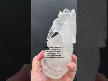 Dios Ganesha Ganesh Ganapati cuarzo 1,9 kg. cuarzo