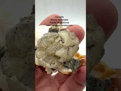 Cerusita y baritina Munay Minerales Mallorca