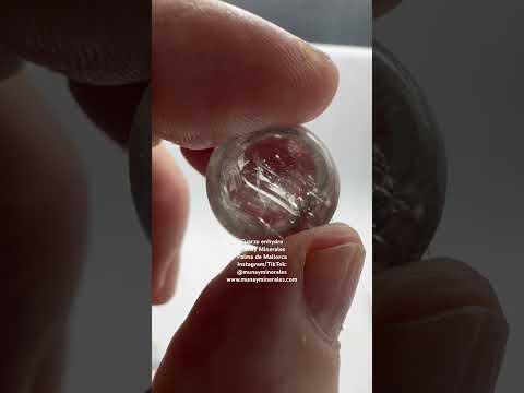 Cuarzo enhydro cabujón - Munay Minerales Palma de Mallorca Spain 