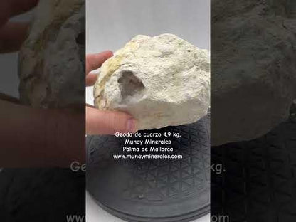 Geoda de cuarzo 4,9 kg. - Munay Minerales Palma de Mallorca Spain 