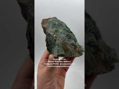 Dioptasa  3,1 kg. Munay Minerales Mallorca