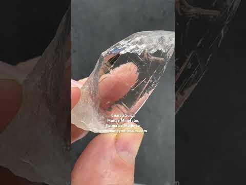 Cuarzo alpino de Suiza - Munay Minerales Palma de Mallorca Spain 