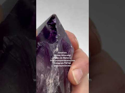 OFERTA!!! Antes 130€ Amatista punta colmillo de dragón antes
