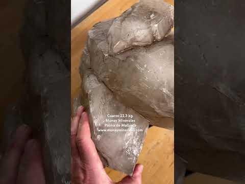 Cuarzo elestial grupo 22,3 kg. - Munay Minerales Palma de Mallorca Spain 