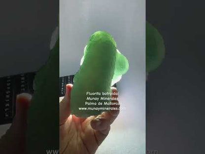 Fluorita verde botroidal