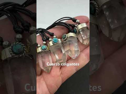 Munay Minerals Mallorca quartz pendants