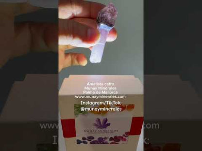 Cetro de amatista Munay Minerales Mallorca