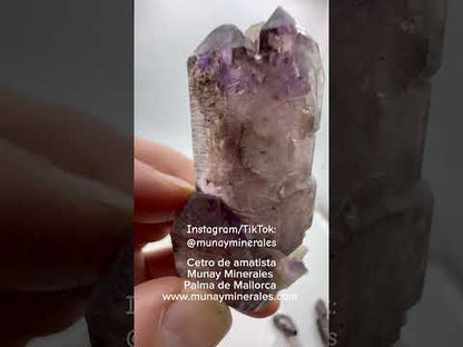 Cetro de amatista Munay Minerales Mallorca