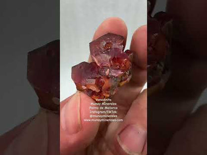 Vanadinita Munay Minerales Mallorca