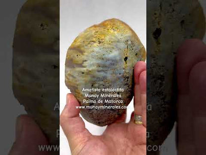 Drusa de amatista estalactita Flores del Alma Ojos del Espíritu