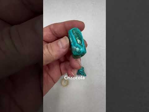 Crisocola rodado pulido - Munay Minerales Palma de Mallorca Spain 