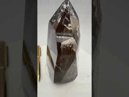 Cuarzo maestro chamánico con rutilo 2,5 kg.