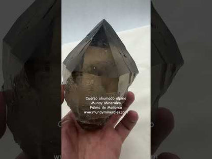 Cuarzo ahumado alpino