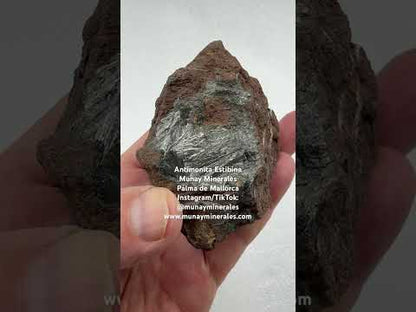 Antimonita Estibina Munay Minerales Mallorca