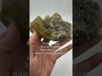 Fluorita cúbica grupo Munay Minerales Mallorca