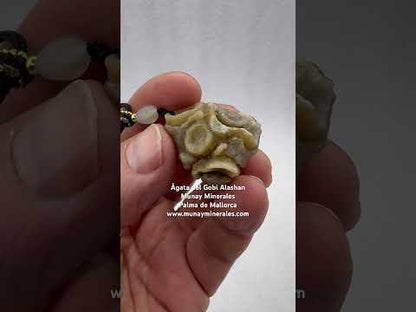 Ágata ojo de Alashan desierto del Gobi - Munay Minerales Palma de Mallorca Spain 