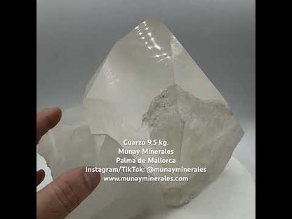 Cuarzo grupo 9,5 kg. Munay Minerales Mallorca