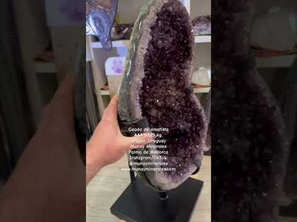 Amethyst Geode 63.15 kg. High quality from Uruguay. Was €4,700.