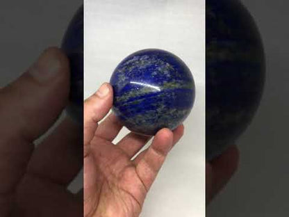 Esfera de lapislázuli 82 mm. 0,9 kg