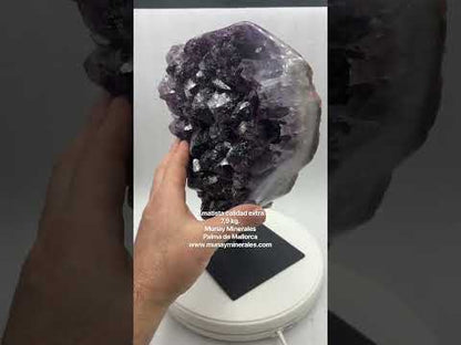 Drusa de amatista 7,9 kg. calidad extra