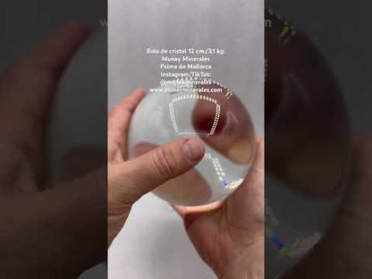 Bola de cristal 12 cm. 3,1 kg. - Munay Minerales Palma de Mallorca Spain 