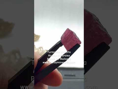 Turmalina rubelita rosa