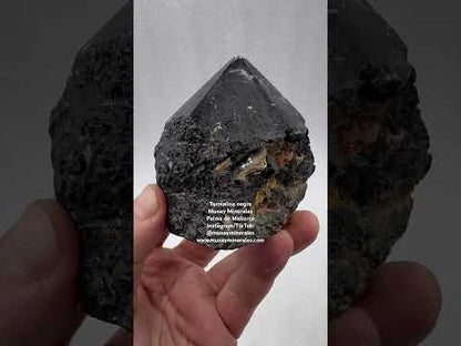 Turmalina negra punta - Munay Minerales Palma de Mallorca Spain 