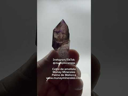 Cetro de amatista Munay Minerales Mallorca