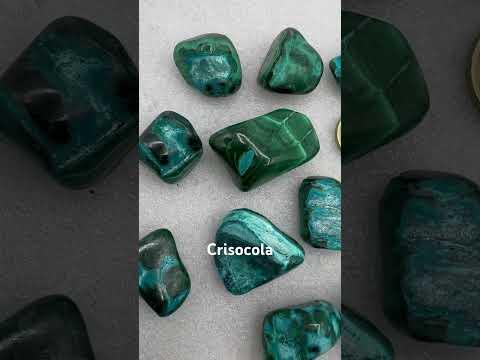 Crisocola rodado pulido - Munay Minerales Palma de Mallorca Spain 