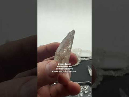 Cuarzo hábito Tessin Munay Minerales Mallorca