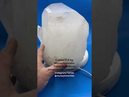 Quartz group 17.2 kg. Munay Minerals Mallorca
