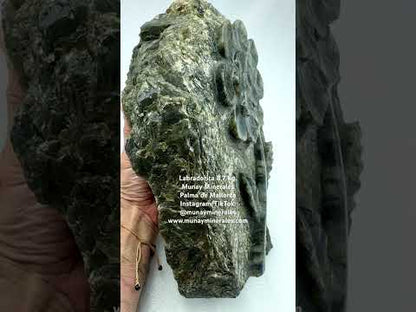 Semi-polished labradorite 8.7 kg.