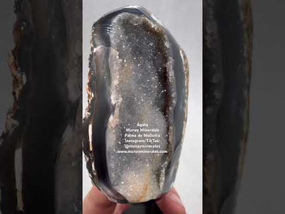 Ágata base metálica