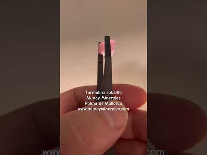 Turmalina rubelita rosa