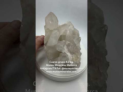 Cuarzo grupo 4,2 kg. Munay Minerales Mallorca