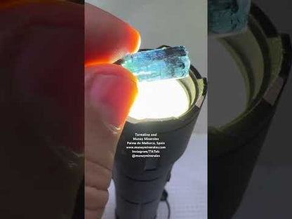 Turmalina azul indicolita indigolita