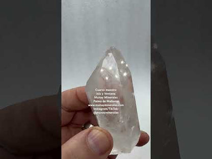 Cuarzo maestro Isis y ventana