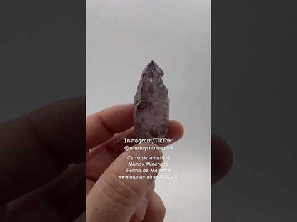 Cetro de amatista Munay Minerales Mallorca