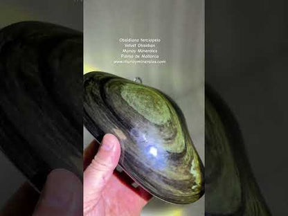 Obsidiana terciopelo 1,8 kg.