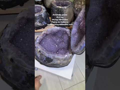 Geoda de amatista joyero 26,8 kg.