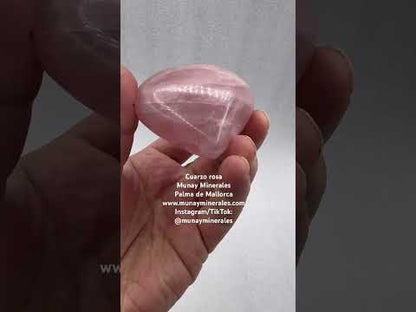 Cuarzo rosa corazón