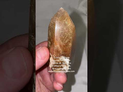Quartz with rutile Munay Minerals Mallorca
